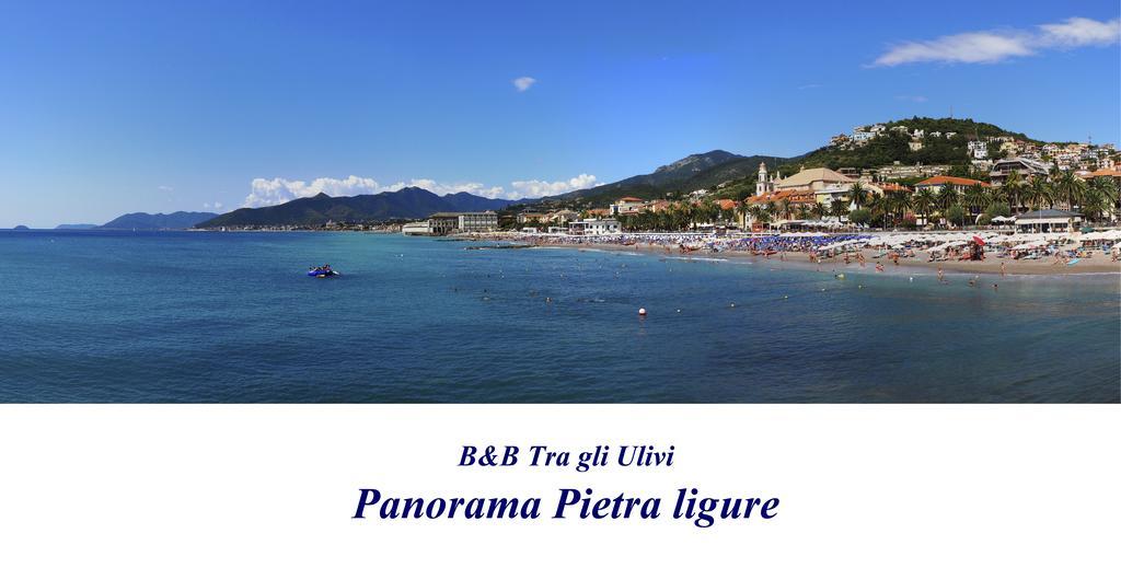 Tra Gli Ulivi Bed & Breakfast ปิเอตราลิกูเร ภายนอก รูปภาพ